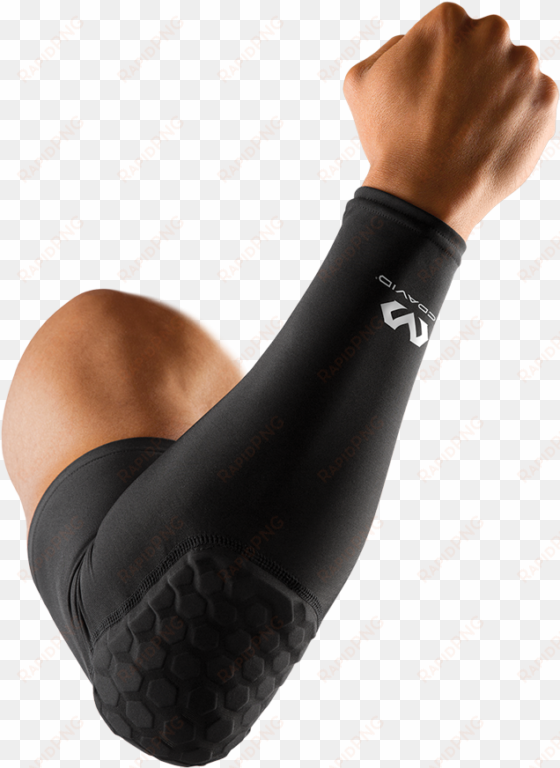 hex® shooter arm sleeve/single - mcdavid padded arm sleeve