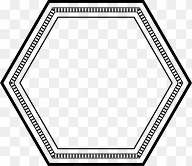 hexagon picture frames angle octagon ornament - hexagon frame png