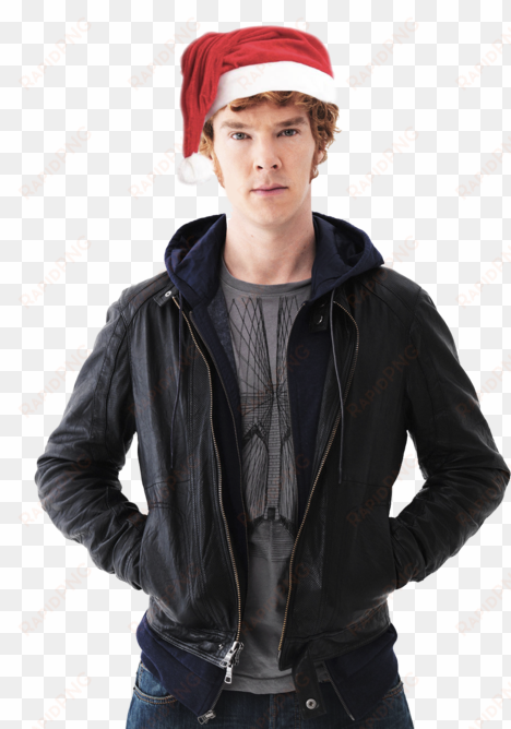 hey guys have a transparent benedict for christmas - benedict cumberbatch in hood