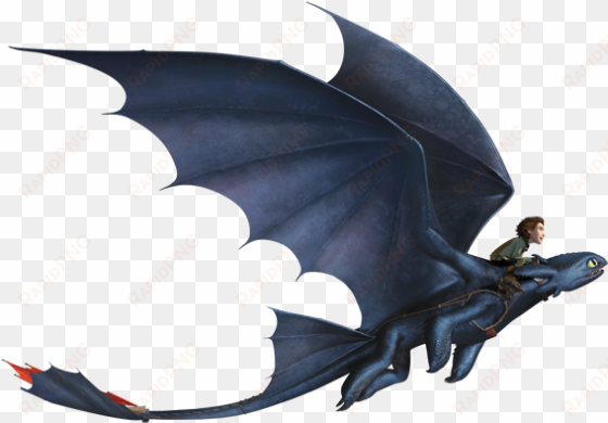 Hiccup Toothless How To Train Your Dragon 1 - Train Your Dragon Png transparent png image