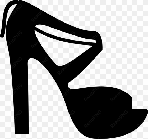 high heels - - high heel shoes silhouette
