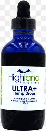 highland pharms ultra cbd hemp oil drops - cannabidiol