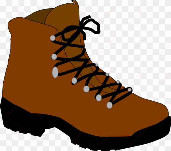 hiker cliparts transparent - boot clipart