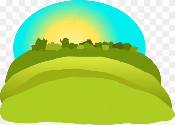 hill clipart hill mountain - hill png clipart