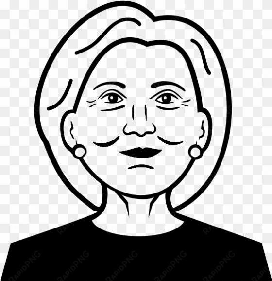 hillary clinton rubber stamp - hillary clinton svg file