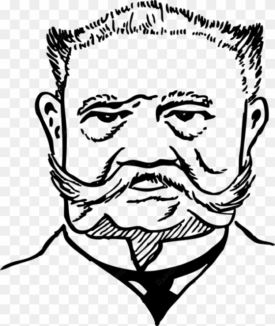 hindenburg disaster germany cartoon drawing caricature - paul von hindenburg drawing