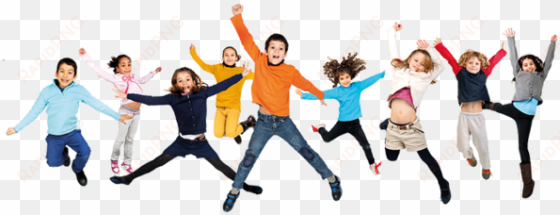 hip-hop dance classes - children jumping