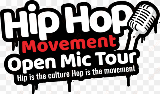 hip hop movement open mic tour - graphic design