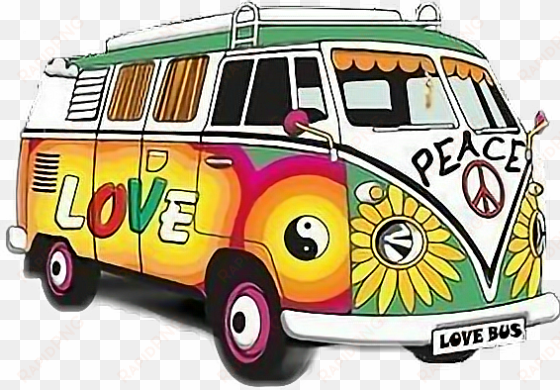 hippie bus png - hippie bus clipart