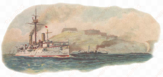 hms imperieuse, leaving cork harbour - ireland