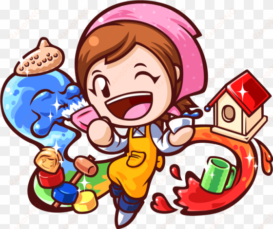 hobbies fun key art - cooking mama