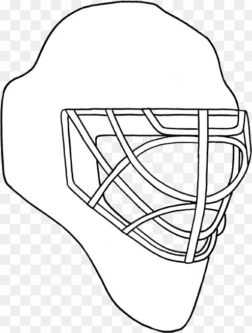 hockey helmet logo goalie