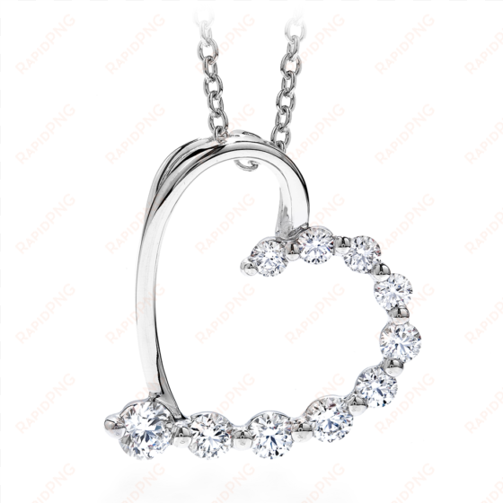 hof amorous journey heart pendant necklace hof-amorjournp