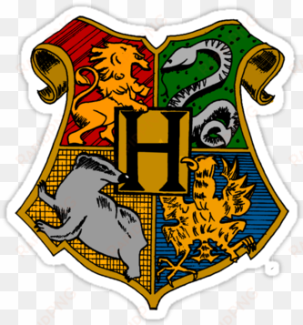 hogwarts crest by utherpendragon - harry potter sticker