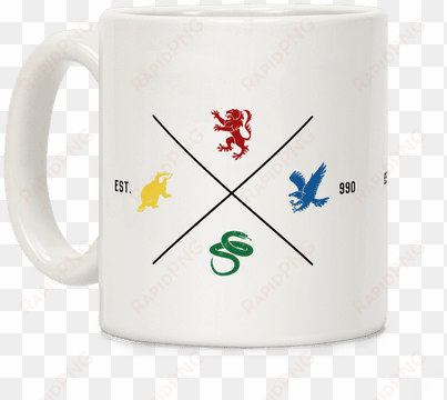 hogwarts minimal crest coffee mug - mug