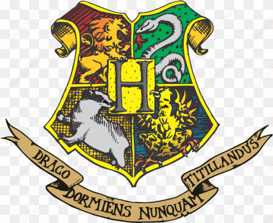 hogwarts symbol related keywords & suggestions - harry potter hogwarts logo png