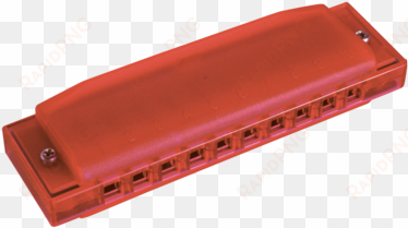 hohner see-thru happy harp red - hohner wind instruments happy color harp harmonica