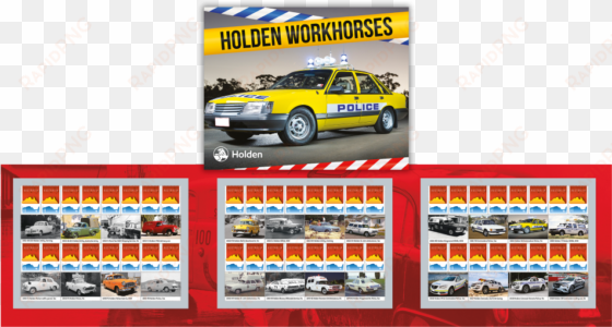 holden workhorses licensed stamp pack - group a