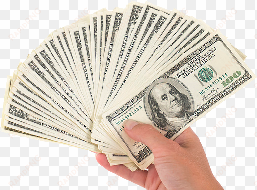 holding one hundred dollar bills - invest in houses. quickest way to flipping houses &