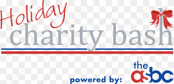 holiday charity bash - charitable organization