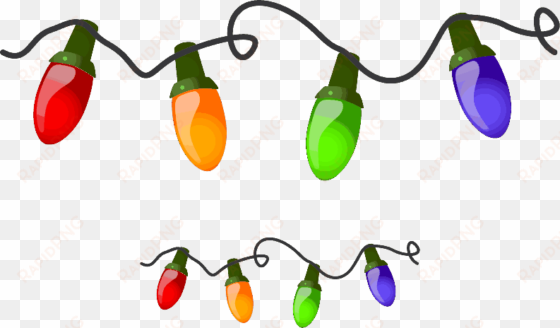 Holiday Clip Art Christmas - Christmas Lights Clipart transparent png image