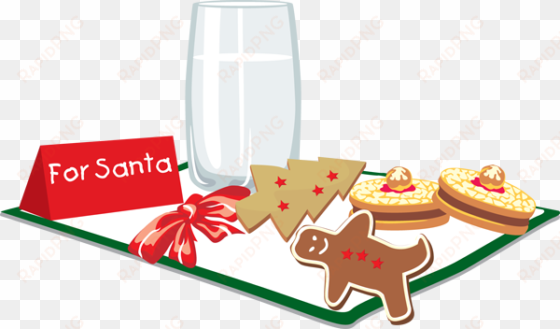 holiday cookie clipart - cookies for santa clip art