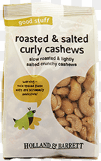 holland & barrett roasted & salted cashew nuts 250g - holland & barrett roasted & salted curly cashews