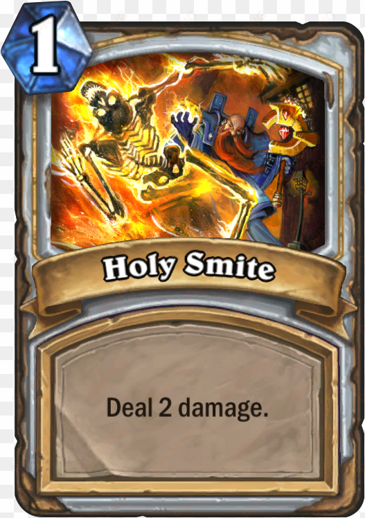 holy smite card - holy smite