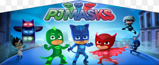 home / medium jumping castle themes / pj-masks - pj masks vs bad guys