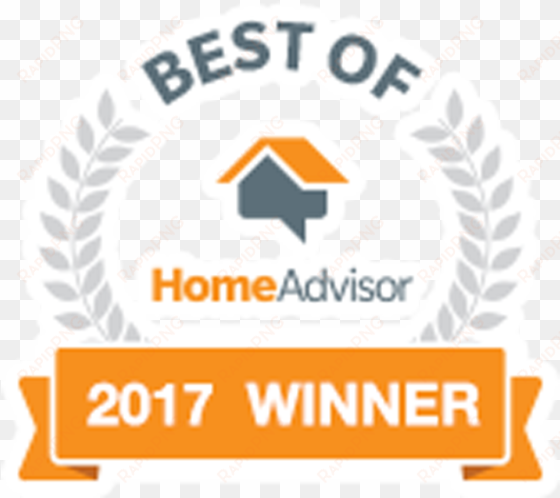 Homeadvisor 2017 Winner Hvac Repair - 2016 Best Of Home Advisor Award transparent png image