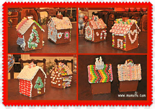 homemade gingerbread houses are adorable- but oh so - gingerbread