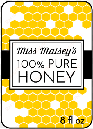 honeycomb honey bottle labels - honeycomb labels