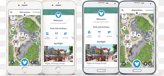 hong kong disneyland mobile app