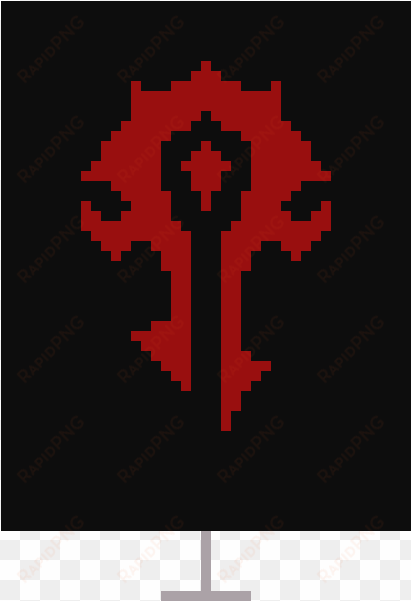 horde flag - cross