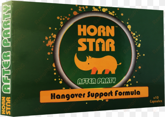 horn star after party hangover cure - party