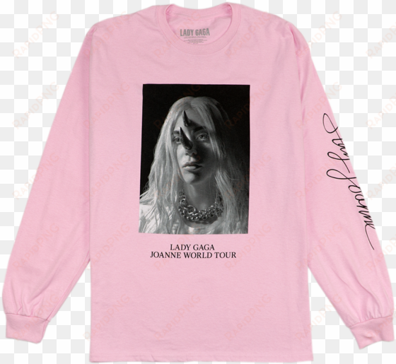 horns pink long sleeve t shirt - lady gaga shirt