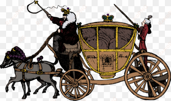 horse-drawn carriage clipart - carriage clipart