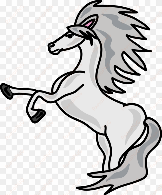 horse head png download - clipart domestic black and white