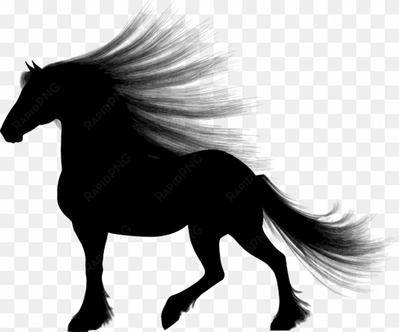 horse head silhouette download - horse silhouette png
