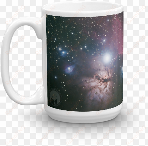 horsehead and flame nebula mug - flame nebula