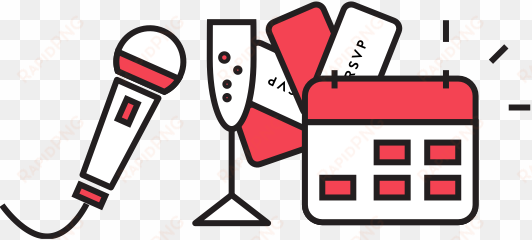 hosting an event soon - event management clipart png