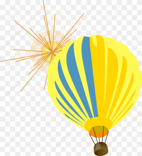 Hot Air Balloon Clipart Person Clipart - Hot Air Balloon Graphics Vector transparent png image