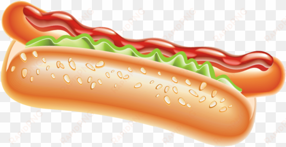 hot dog png clipart - hot dog vector png