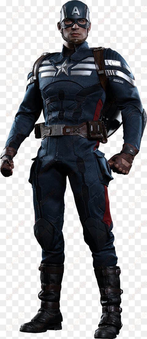 hot toys captain america - captain america: strike suit version: the winter soldier: