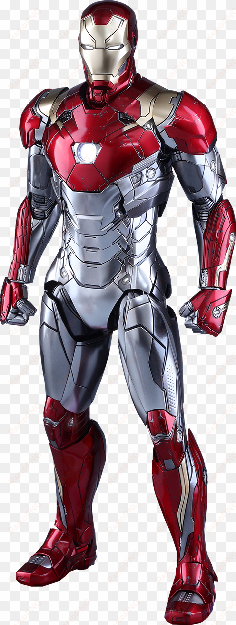 hot toys iron man mark xlvii sixth scale figure - action figure iron man