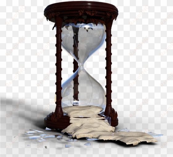 hourglass, flow of time, broken, time, stopped - broken sand clock hd