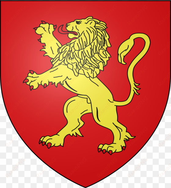 house lannister sigil clipart tywin lannister a game - richard the lionheart sigil