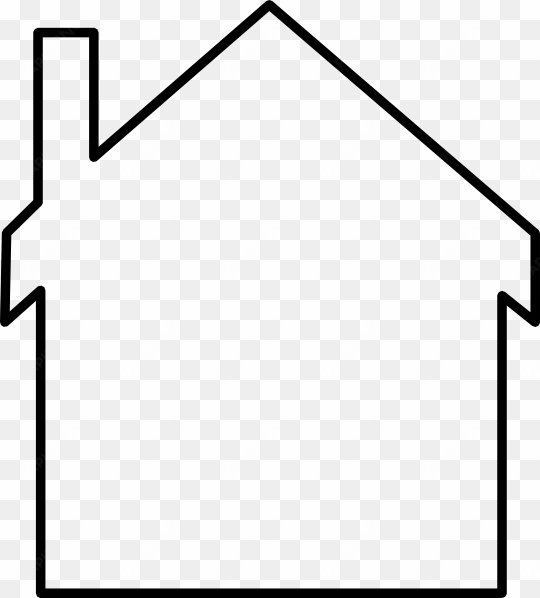 house outline buildings homes house house outline png - house outline clip art