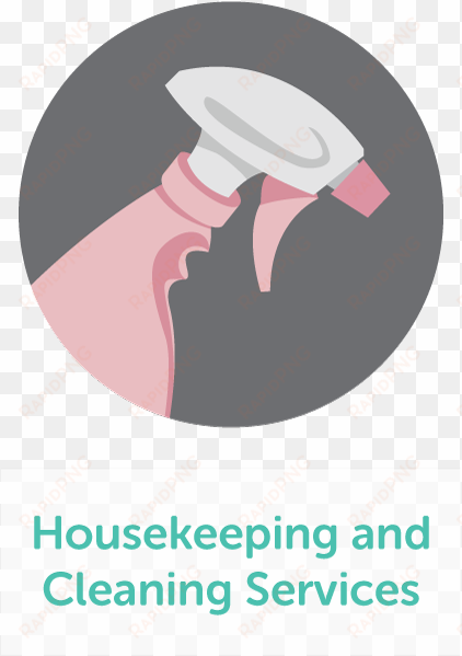 housekeeping cleaning icon graphic - housekeeping