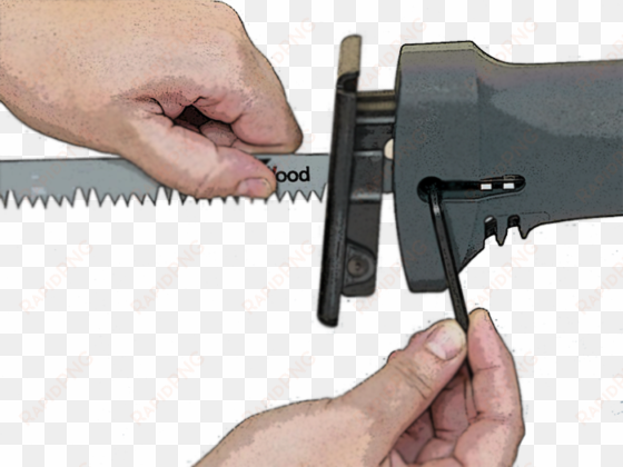 how to change reciprocating saw blade - change a sawzall blade
